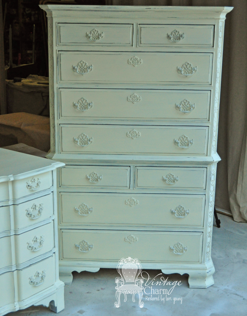 La Craie Vanille Dresser Redo Vintage Charm Restored