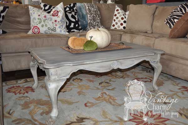 Weathered Gray Coffee Table - Vintage Charm Restored Although ... - Weathered Gray Coffee Table - Vintage Charm Restored