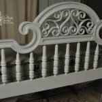 white-headboard after by Vintage Charm Restored
