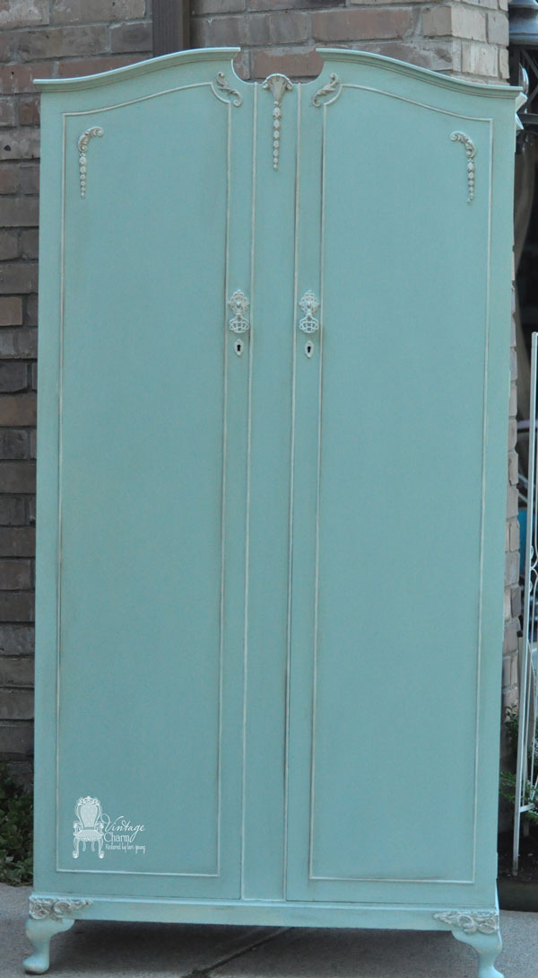 Beautiful Painted Wardrobe