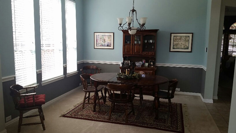 Painted Dining Room Furniture Dining Room Before