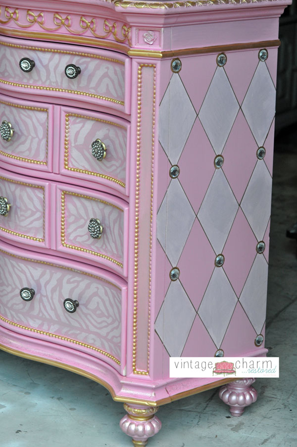 Furniture Makeovers Vintage Charm Red
